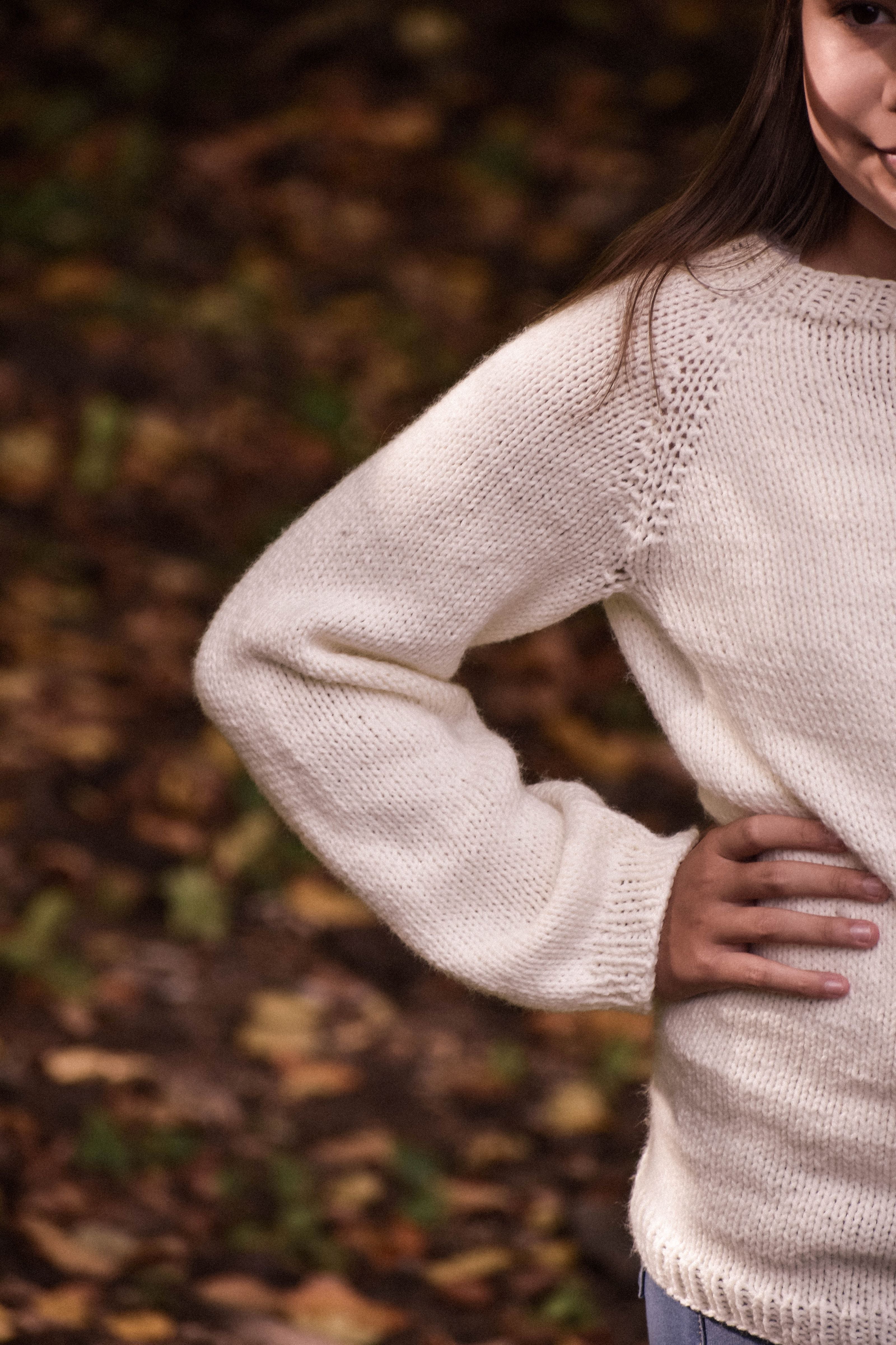 Knitting Pattern: The Milagros Sweater. Child size