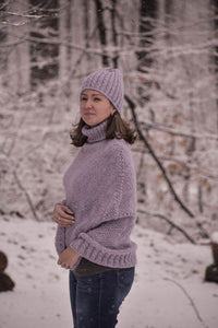 The Sierra Nevada Poncho and Beanie Knitting Patterns
